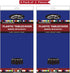Royal Blue Plastic Tablecloths 2 Pack - Disposable 84 Inch Circle Table Covers for Parties, Weddings, 6 ft Round Use