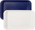 TP Serving Trays with Handles, Set of 2 Melamine Grill Prep and Serving Platters for Outdoor, Parties, and BBQ