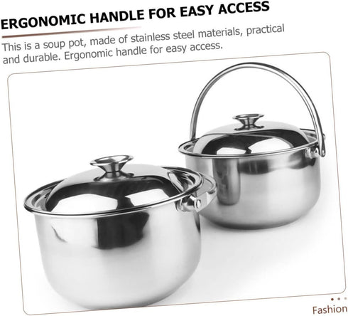 Stainless Steel Cooking Pot, Mixing Bowls, Steamer Pot, Handheld Mixing Bowl, Stock Pot