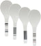 4 Piece Ceramic Rice Paddle Spoon and Spatula Set, Heat Resistant Rice Scooper
