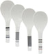 4 Piece Ceramic Rice Paddle Spoon and Spatula Set, Heat Resistant Rice Scooper