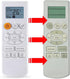 Generic Replacement Air Conditioner Remote Control for Samsung Models DB93-07073a, DB93-08808b, DB93-07073b