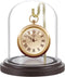 JUXYES Clear Watch Glass Display Dome Cloche With Hook, Dome Cloche with Hook