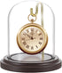 JUXYES Clear Watch Glass Display Dome Cloche With Hook, Dome Cloche with Hook