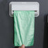 Apricot Trash Bag Dispenser Roll Holder, Kitchen Plastic Bag Holder for Wall Mount Garbage Bag Storage