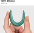 Carrotez Small Silicone Coffee Spoon Rest 2 Pcs, Flexible Spoon Holder for Kitchen Next to Coffee Maker