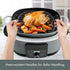 BYKITCHEN Roast and Steamer Rack, Compatible with Ninja Foodi Possible Cooker Pro 8.5 Quart Accessories
