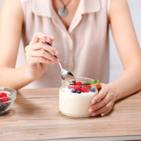 1QT C10T1 Bear Yogurt Maker Glass Jar with Lid for Yogurt Maker Machine/ Yogurt Maker Replacement