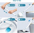 Disposable Toilet Brush with 48 PCS Refills - Toilet Cleaning System, Brush, Storage Caddy, and Refill Heads for
