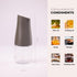 Set, 5.8Oz Set Zuutii Olive Oil and Vinegar Dispenser Glass Oil Bottle for Kitchen, Soy Sauce Bottle with Drip-Free