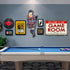 Video Game Room Accessories, Retro Arcade Tin Signs, Billiard Theater Wall Decor, 8×12 Inch Gaming Art Poster