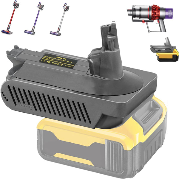 For Dyson V10 Battery Replacement, V10 Adapter for Dewalt 18V 20V MAX Li-ion Battery Converter