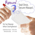 4 Oz (1) FIXSURE Plastic Squeeze Bottles with Red Tip Cap, Squirt Bottle For Ketchup, BBQ, Sauces, Syrup, Condiments
