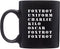 Rogue River Tactical Funny Novelty Coffee Mug, Military Alphabet Foxtrot OFF Black Cup, Great Gift Idea for Military