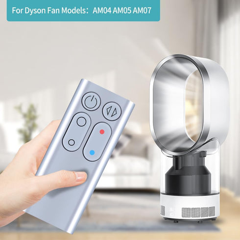 Replacement Fan Remote Control Compatible for Dyson AM04 AM05 AM07 Hot + Cool Fan Heater Tower(Part Number:922662-08)