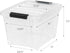 IRIS USA 19 Qt Stackable Plastic Storage Bins with Lids, 6 Pack - Clear, BPA-Free, Durable Nestable Containers