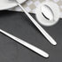 Obstnny 12 Pieces Long Handle Ice Tea Spoons, Stainless Steel Mixing Spoons