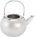 Tea Kettle for Stovetop, Stainless Steel Teapot with Filter, Flat Bottom Induction Cooker Water Kettle (Silver 14CM)