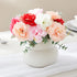 Juvale 60-Pack Silk Artificial Flowers Bulk, Mini 3" Faux Carnation Heads for Decor & Crafts