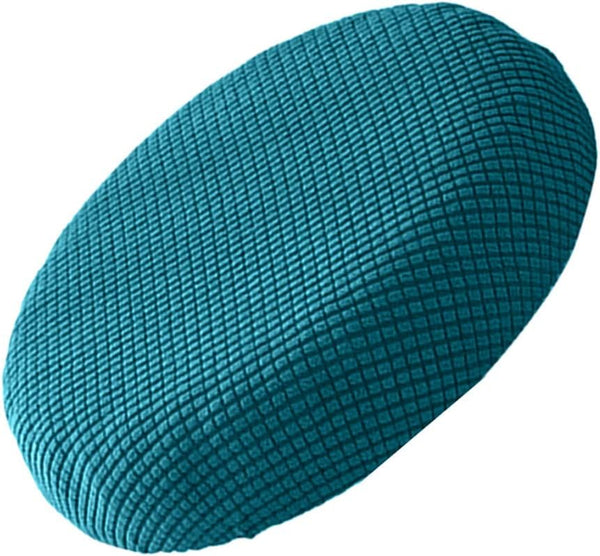 Milisten Elastic Round Stool Cover 12 Inch Padded Chair Protector for Dining