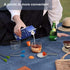 8PCS Silicone Mini Tongs - 5Inch Hand Shape Food Tongs for Serving Food, Ice Cube, Fruits, Barbecue