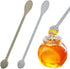 2 PACK Syrup Dipper Honey Dipper Stick Silicone, Long Handle Syrup Dipper