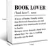corner wind Book Lover Sign, Book Lover Definition Wood Sign, Rustic Box Sign Decor Tabletop, Book Worm Decor, Home