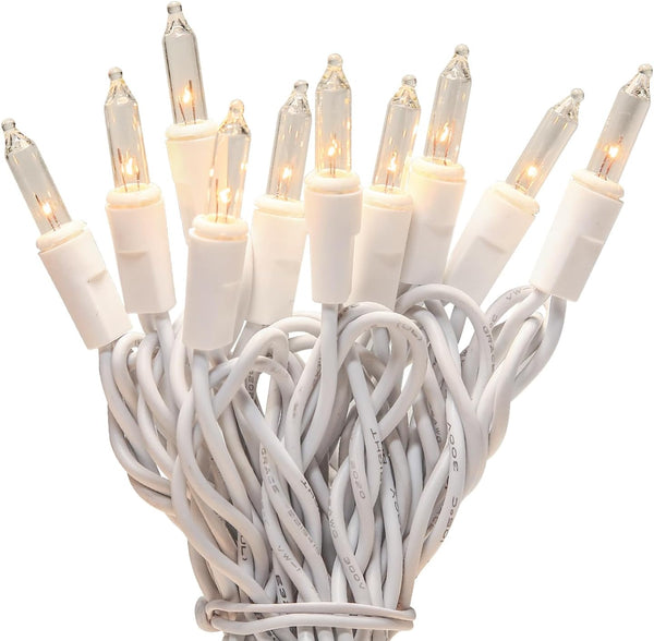 LIDORE Super Bright Clear Mini Christmas Tree String Lights, Gift for Decoration,