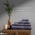 Set 4 of Luxury Super Soft Towels Premium Viscose Derived from Bamboo & Turkish Cotton for The Ultimate Bath Experience