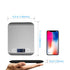 Digital Kitchen Scale - Food Scale for Meat Baking Weight, Up to 11 lb (1g-5KG), Silver Stainless Steel with LCD Display