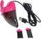 GLOGLOW Mini Vacuum Cleaner, USB Handheld Keyboard Vacuum with Powerful Suction for Desktop, Drawer, Car Interior (Pink)