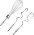 Hand Mixer Beaters for KitchenAid - Dough Hooks & Whisk Attachment, KHMPW Stainless Steel Egg Beater/Whisk, 3PCS