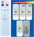 HA-F-01 Replacement Remote Control for Friedrich Air Conditioner 618-266-05 618-266-06 618-266-02 618-266-03 for