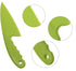 PENTA ANGEL 3 Colors Plastic Knife Set, 3 Sizes Nylon Safety Cooking Chef Knives for Fruit, Lettuce, Vegetable, Salad,
