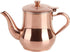 500ML Rose Gold Stainless Steel Teapot, Integrated Cover and Anti-Scalding Handle Design for Conference Rooms