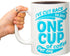 BigMouth Inc. Coffee Mug - I've Cut Back to Just One Cup