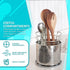 HOME&I Silverware Drying Basket, Kitchen Sink Utensil Holder Replacement,Thin Dish Drying Rack Countertop Organizer Stainless Steel 304 Flatware Cutlery Caddy Hold for Dish Drainer (4 Compartments)