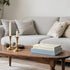 Set 2 Aesthetic Decorative Books - of Linen Fake/Faux Books Enhance Your Bookshelf, Coffee Table, Living Room, Bedside