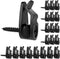 GEZIDEA String Light Hanger Hooks,Screw in Hooks for Hanging Christmas Light,Led Fairy