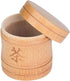 Fdit Tea Jar, Portable Lightweight Organic Container Canister for Tea Storage with Lid