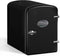 Simple Deluxe 6L Portable Mini Fridge with Observation Window, Warmer and Cooler for 9 Cans, Eco Friendly, Black