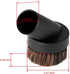 Lamoutor 4Pcs Soft Bristle Vacuum Brush Round Attachments for Most Vacuum Cleaners