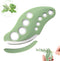 YAKAUEI Herb Stripper 9 Holes with Herb Cutter, Stainless Steel Herb Leaf Stripping