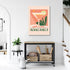 Margarita Boho Cocktail Poster: MIX & MATCH Bar Cart Decor with Cocktail Recipes Wall Art Canvas Print