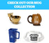 64 oz BigMouth Inc. Coffee Mug - I've Cut Back to Just One Cup of Coffee per Day, Giant-Sized Novelty Coffee Mug