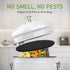 10 Pack Charcoal Filters for Kitchen Compost Bin, Replacement Filters for Countertop Bin Pail, Round 6.7 Inch.