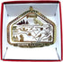 North Carolina State Brass Christmas Ornament, Nations Treasures, Raleigh, Charlotte, Roanoke, Kitty Hawk, Durham