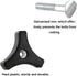 ZLKSKER 2 Sets Lawn Mower Handle Knobs, Nut Bolt, Triangular Handle Fastening Screw Set for Honda