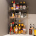 3-Tier Counter Countertop shuang qing Corner Bathroom Organizer Storage Shelf for Makeup, Perfume & Skincare