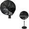 Wall Mount Fan Cover, Waterproof Outdoor Covers for 18-20 Inch Industrial and Pedestal Fans, Black